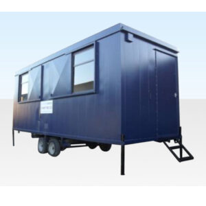 20ft x 8ft Steel Anti-Vandal Canteen Cabin – Secure Portable Welfare Unit