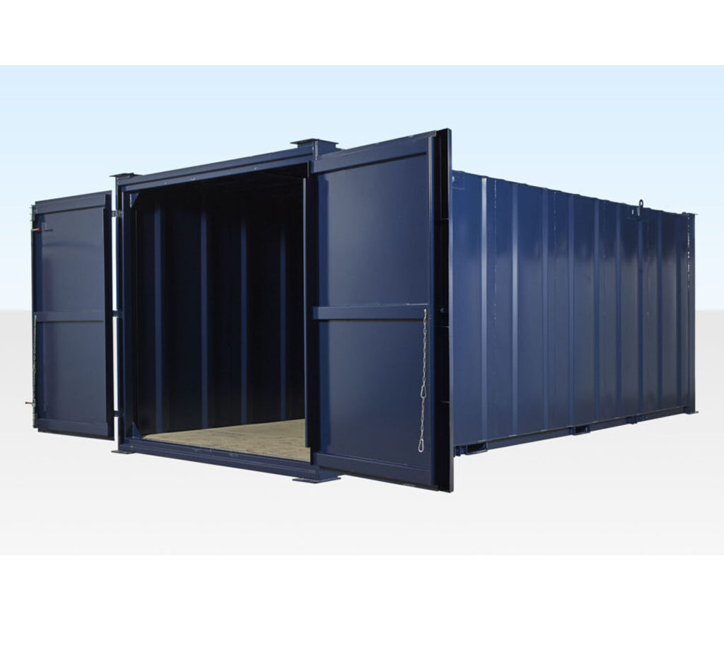 24ft x 9ft Stackable Steel Storage Container – Heavy Duty Industrial Store Unit