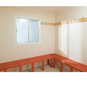 12ft x 8ft Steel Drying Room Cabin – Portable Anti-Vandal Welfare Unit
