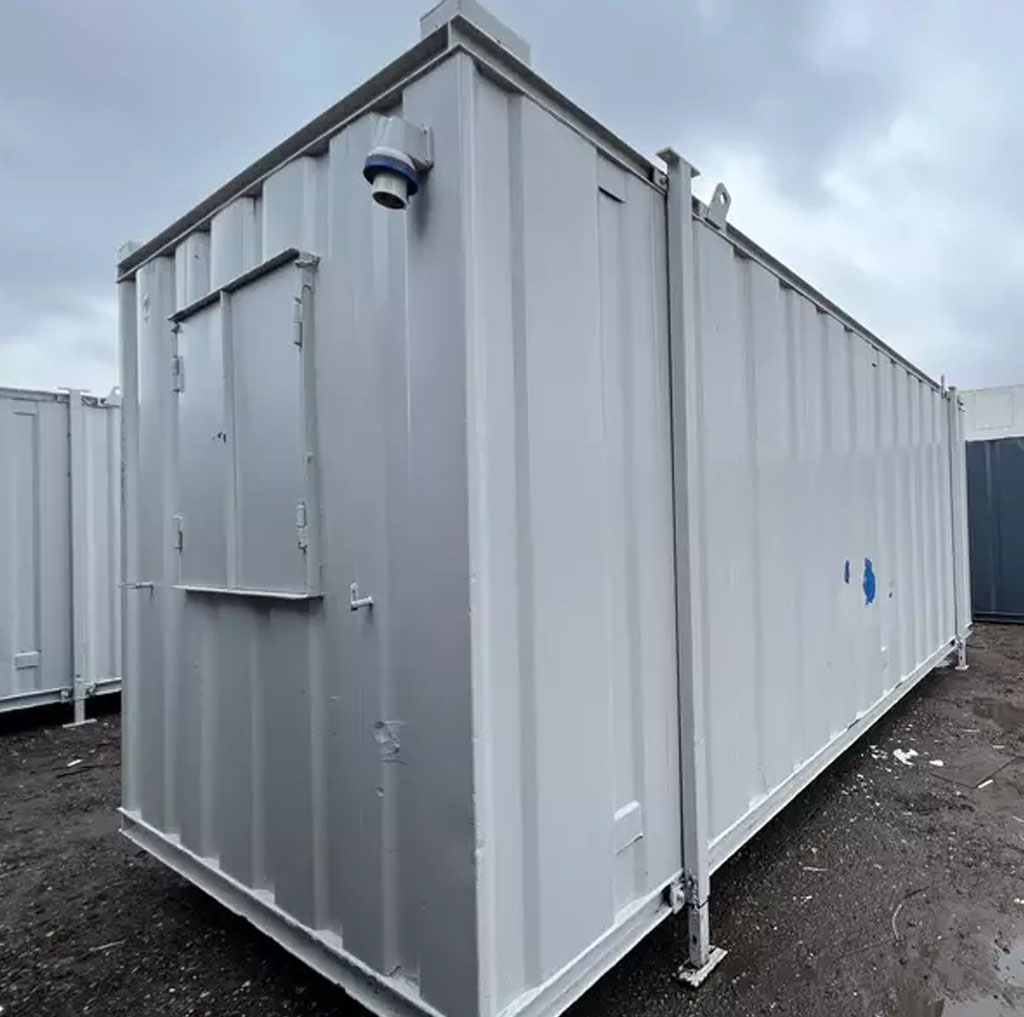 20ft x 8ft Open Plan Office Cabin – Portable Anti-Vandal Modular Building - Image 3