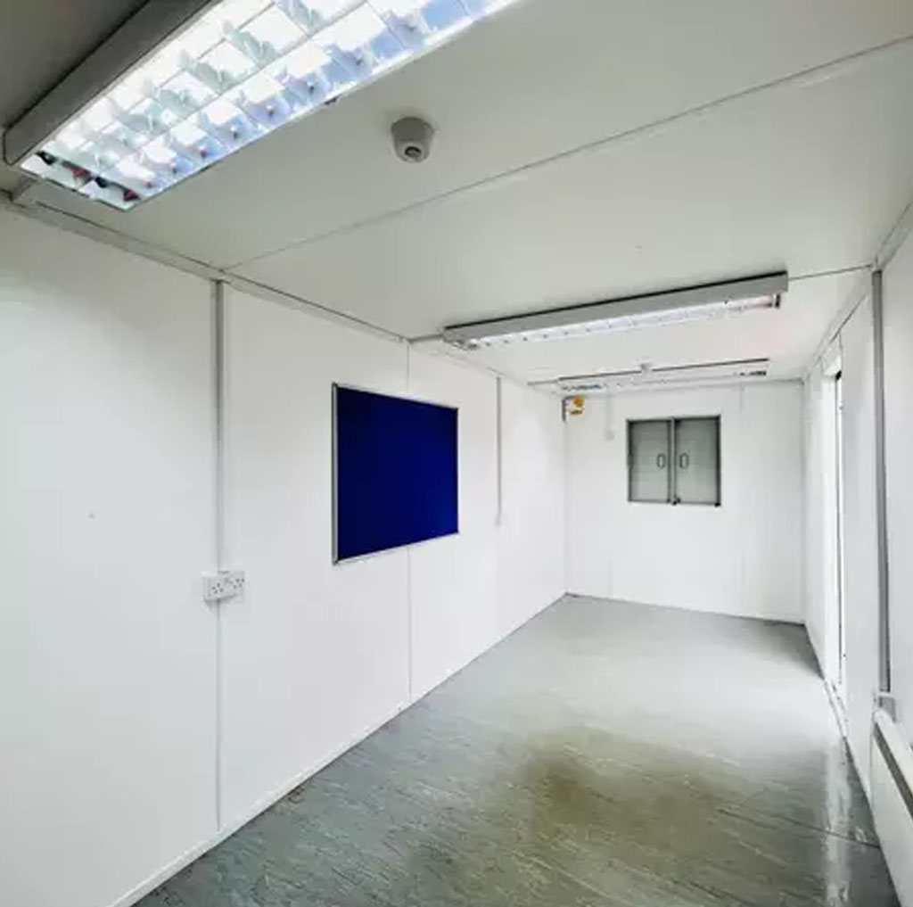 20ft x 8ft Open Plan Office Cabin – Portable Anti-Vandal Modular Building - Image 6
