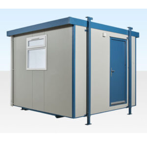 10ft x 10ft Jackleg Site Cabin – Portable Modular Construction Office Unit