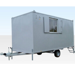 16ft x 7ft 6in Steel Mobile Anti-Vandal Office Cabin – Portable Site Office Unit