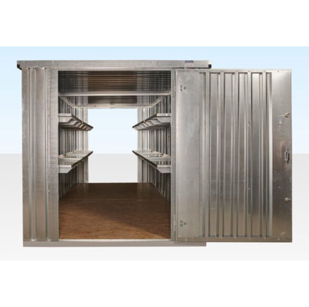 6m x 2.1m End Linked Flat Pack Container Bundle – Galvanised Steel Modular Units - Image 3