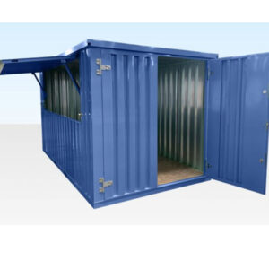 4M Kiosk Container – Flat Pack Pop-Up Shop Unit