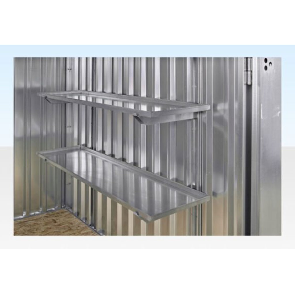 Compact Galvanised Storage Container – 3m Flat Pack Unit - Image 2