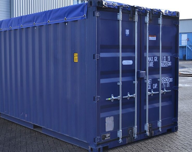 20FT High Cube Open Top Shipping Container – Heavy Duty Steel, Removable Roof, Ideal for Oversized Cargo