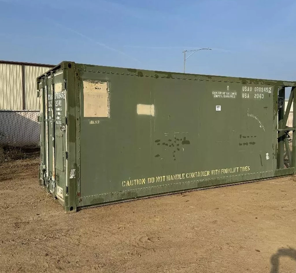 20ft Military Reefer Container – Heavy-Duty Refrigerated Cold Storage Unit