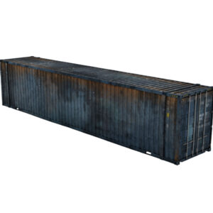 45ft High Cube Used Shipping Container – Blue | Durable Storage Unit