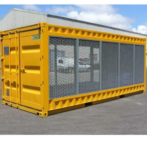 20ft Secure Cylinder Cage Container – Ventilated Gas Storage Unit