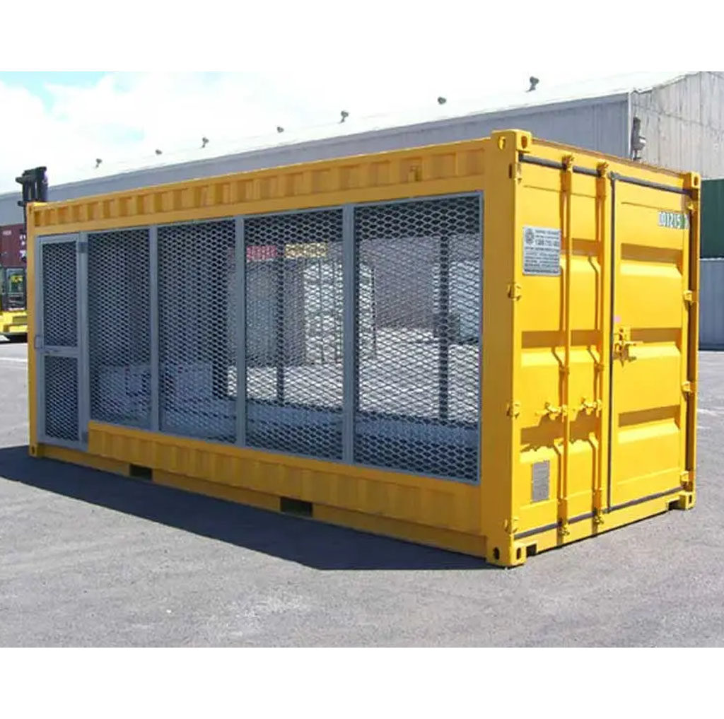 20ft Secure Cylinder Cage Container – Ventilated Gas Storage Unit - Image 4