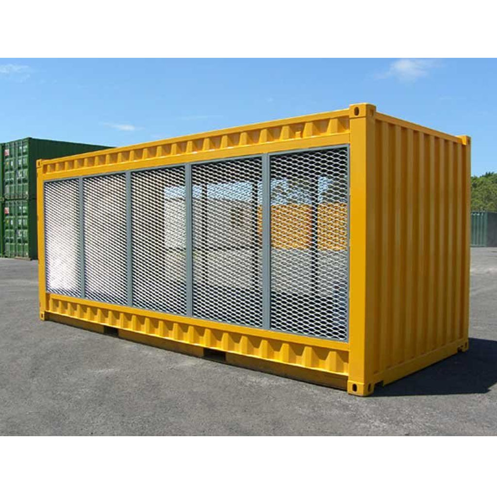 20ft Secure Cylinder Cage Container – Ventilated Gas Storage Unit - Image 2