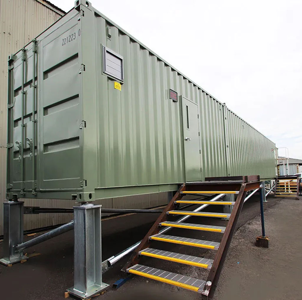 20ft Prefab Multi-Purpose Container Room – HVAC Installed, Ready to Use - Image 6