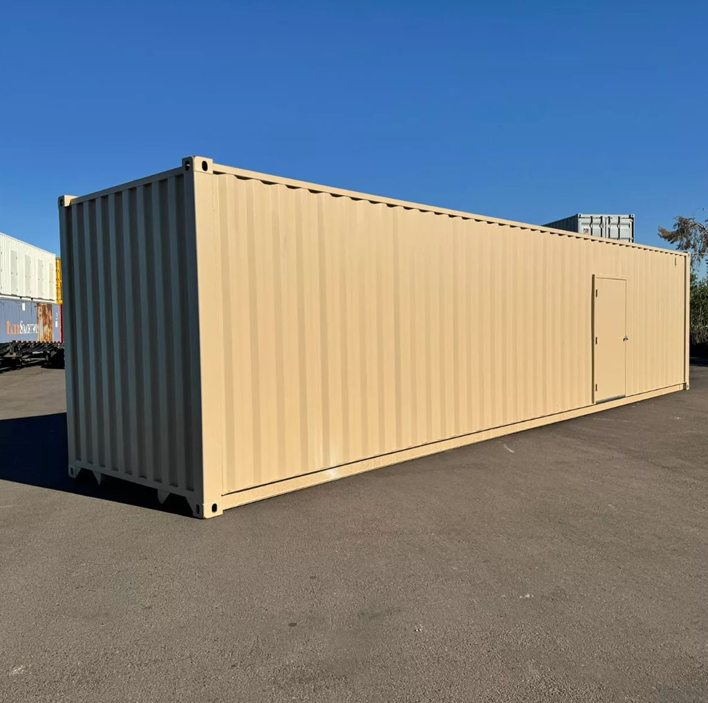 40ft Steel Shipping Container – Added Man Door for Convenient Entry - Image 6