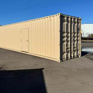 40ft Steel Shipping Container – Added Man Door for Convenient Entry